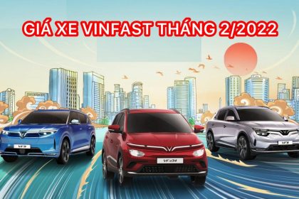 Giá xe VinFast Đà Nẵng tháng 2/2022 – Bảo hành 10 năm cho tất cả các dòng xe