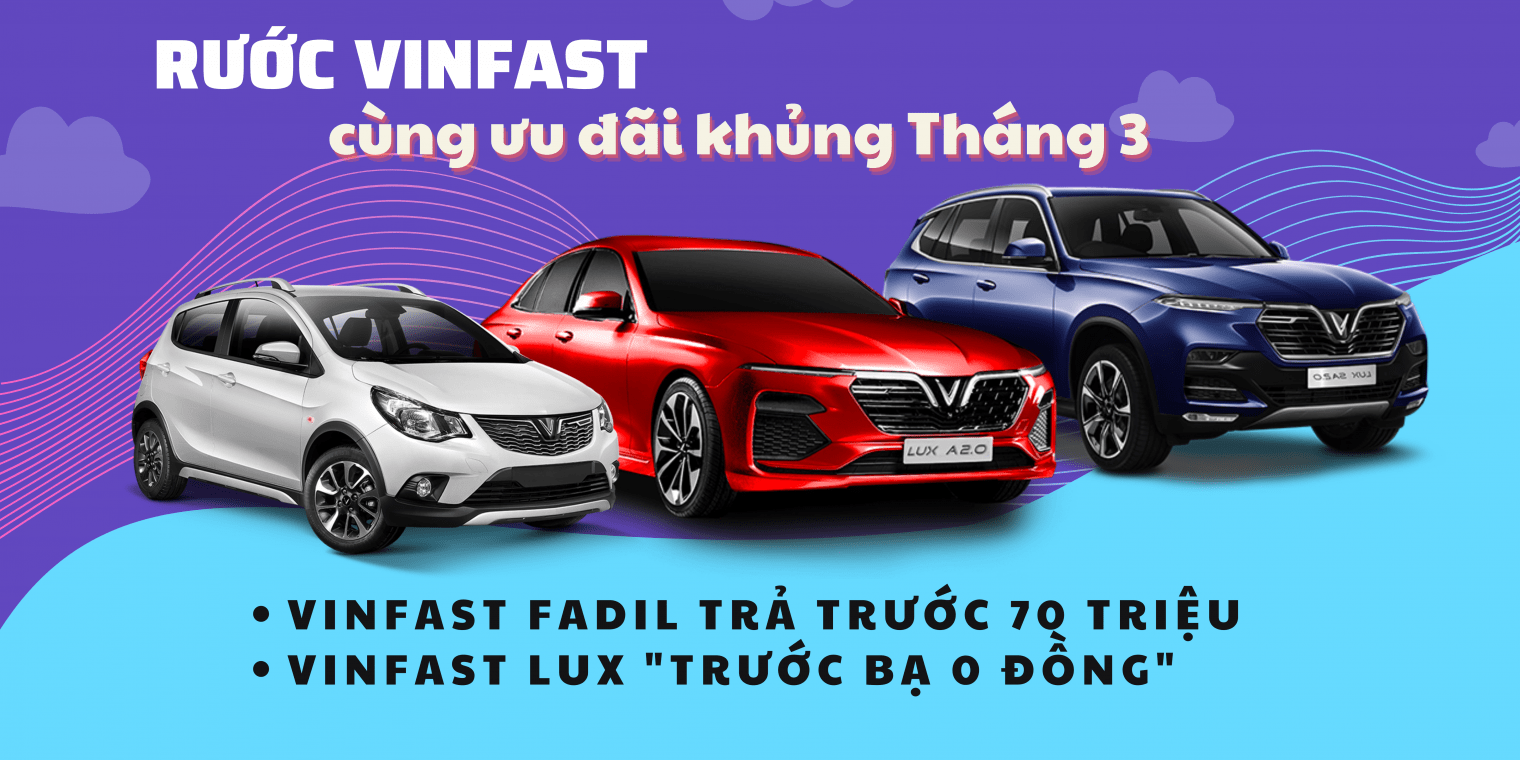 Giá xe VinFast Đà Nẵng tháng 3/2022 - Thêm ưu đãi, rước xe liền tay