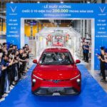 Kết thúc năm 2025, VinFast xuất xưởng chiếc ô tô điện thứ 200.000 đầy ấn tượng