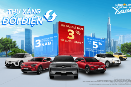 VINGROUP KHẨN CẤP HỖ TRỢ KHÁCH HÀNG GIẢM ÁP LỰC GIÁ XĂNG DẦU